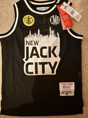 New Jack City Black Mesh Tank Top by Headgear Classics Youth Small (6/7)